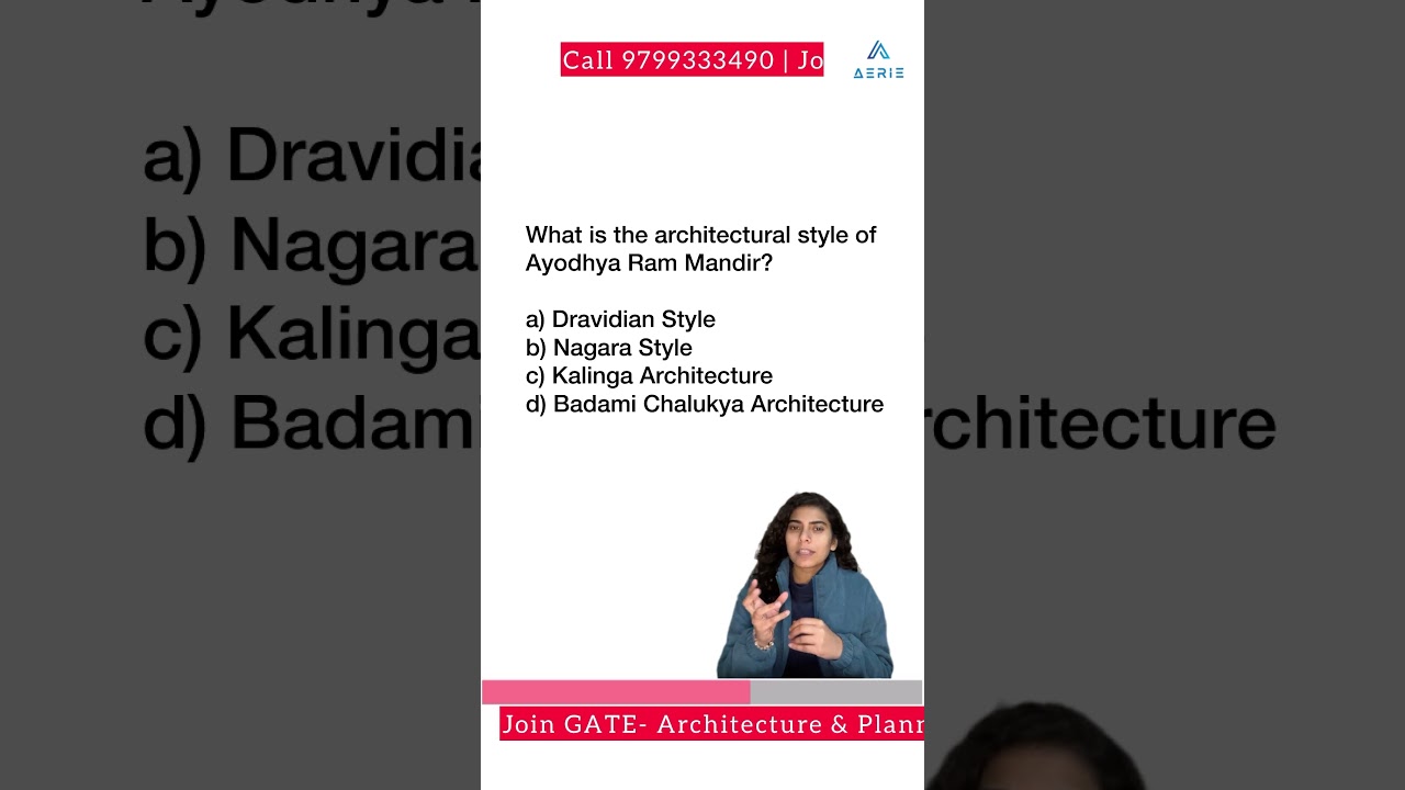 One minute One Question (Day 6/100) for architectural exams #architecture #gate2024