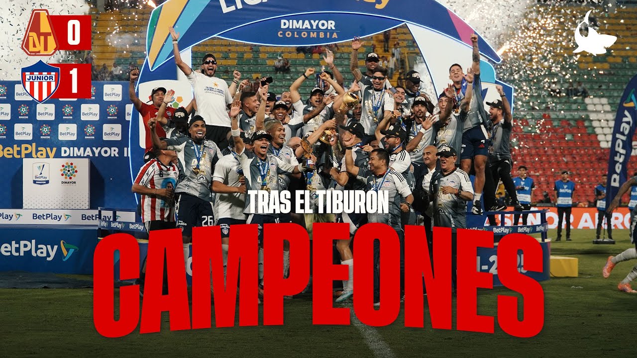 TRAS EL TIBURÓN: ¡SOMOS LOS CAMPEONES DE COLOMBIA!
