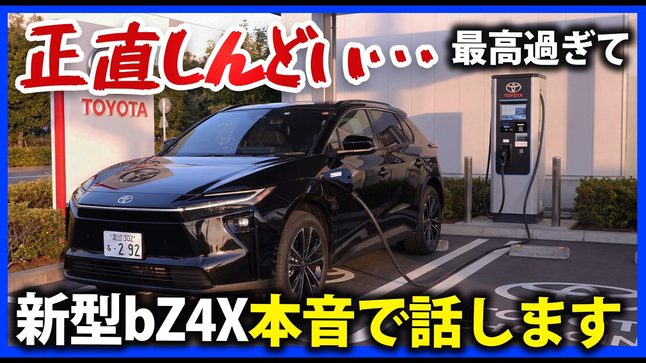 【これが現実】新型bZ4Xオーナーが本音レビュー｜EVの理想と現実