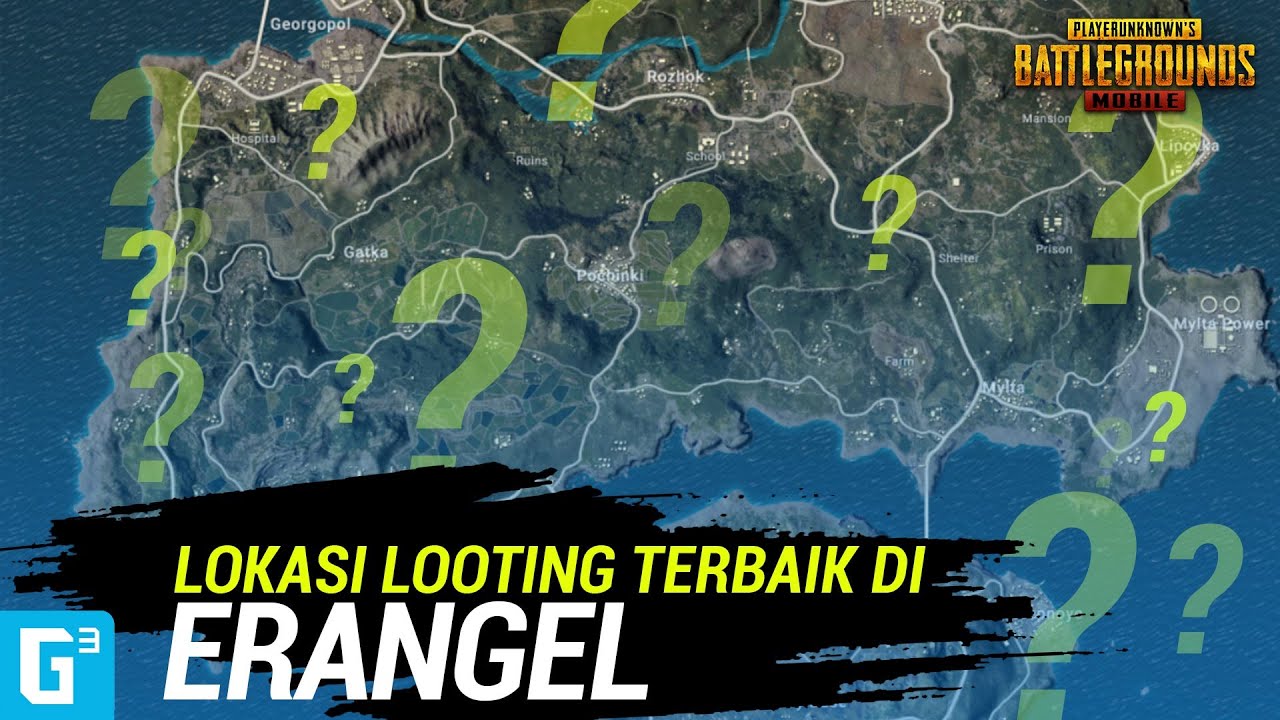 5 LOKASI LOOTING TERBAIK DI ERANGEL! - PUBG MOBILE