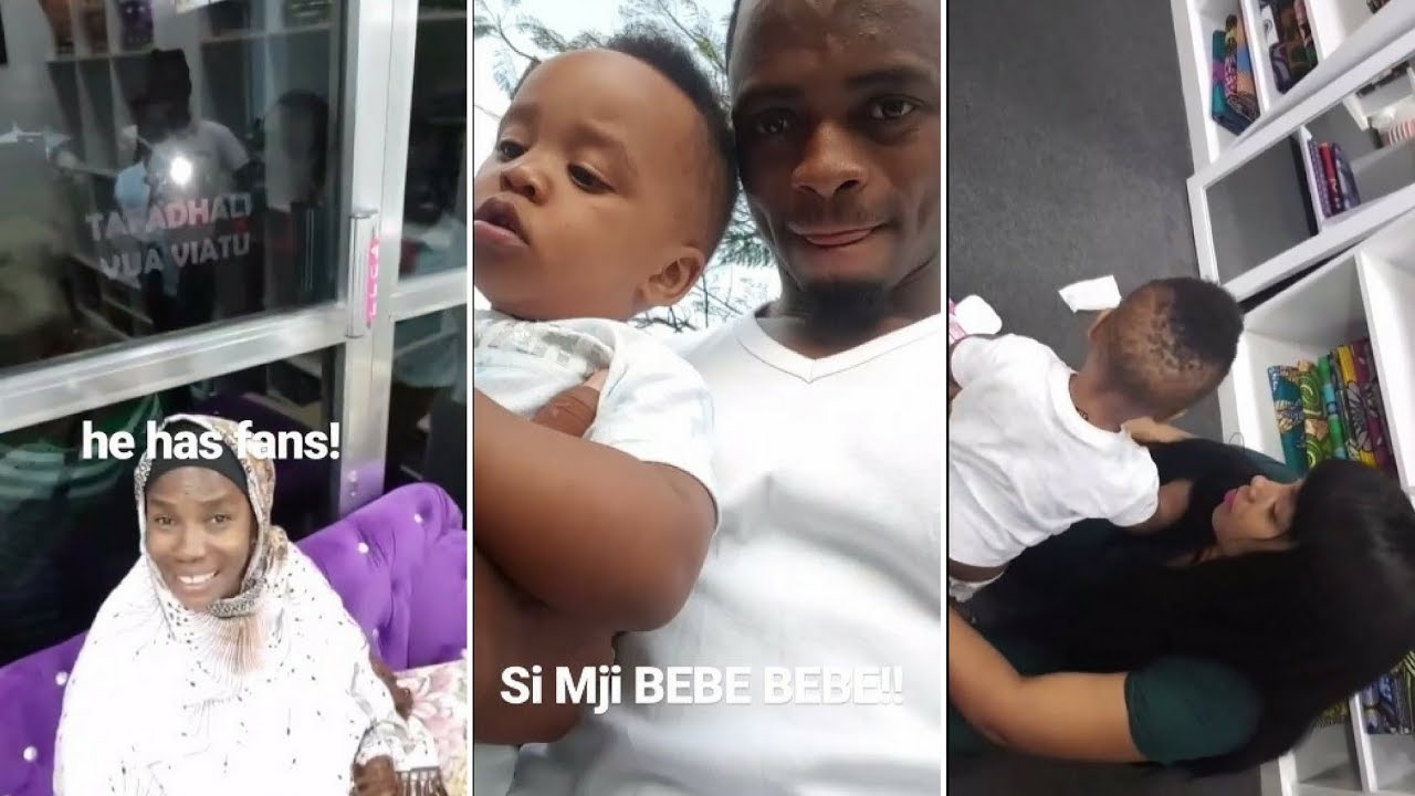 Mashabiki wafurika dukani kwa Esma kumshangaa Diamond, Bi. Sandra na Dylan wa Hamisa Mobetto