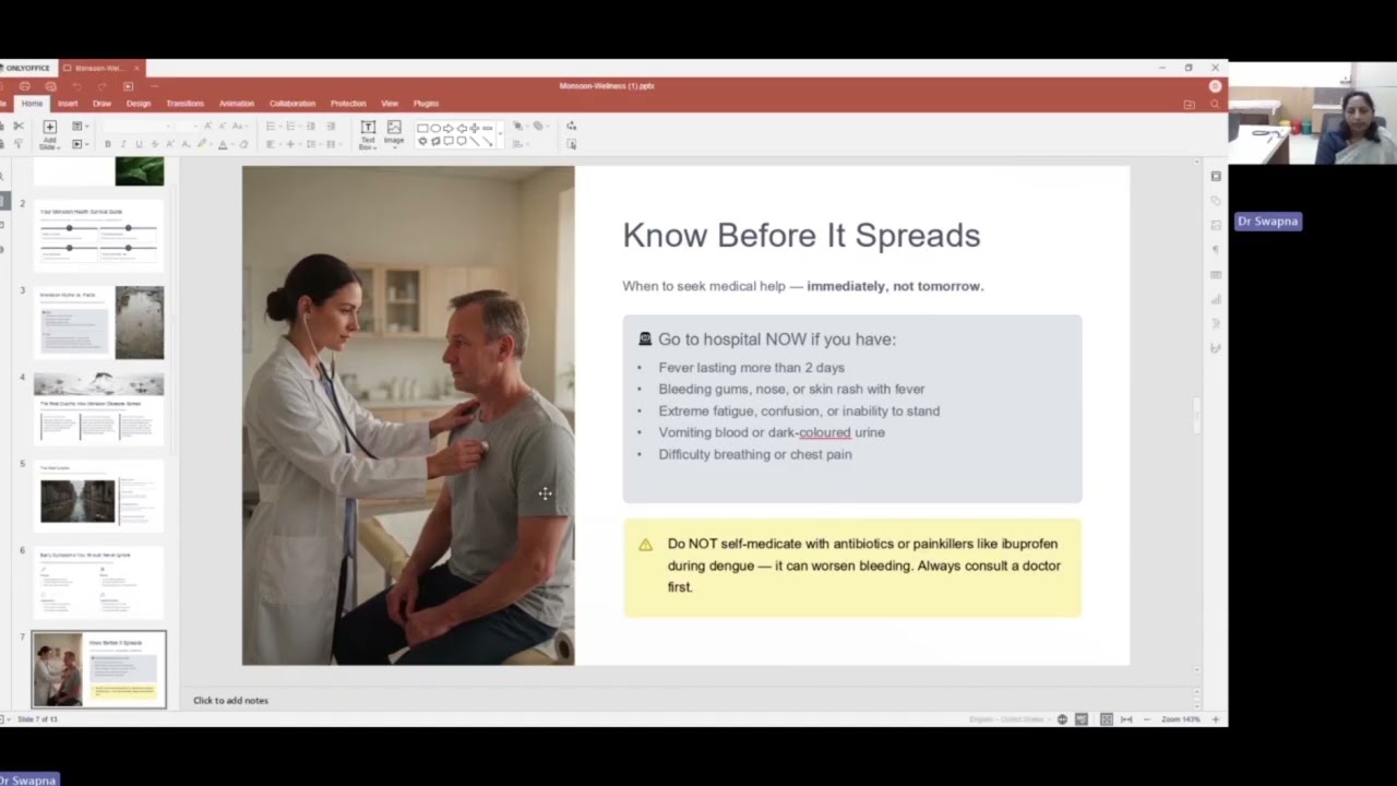 Common Monsoon Diseases & Prevention | Health Awareness Webinar | Stay Safe This Monsoon