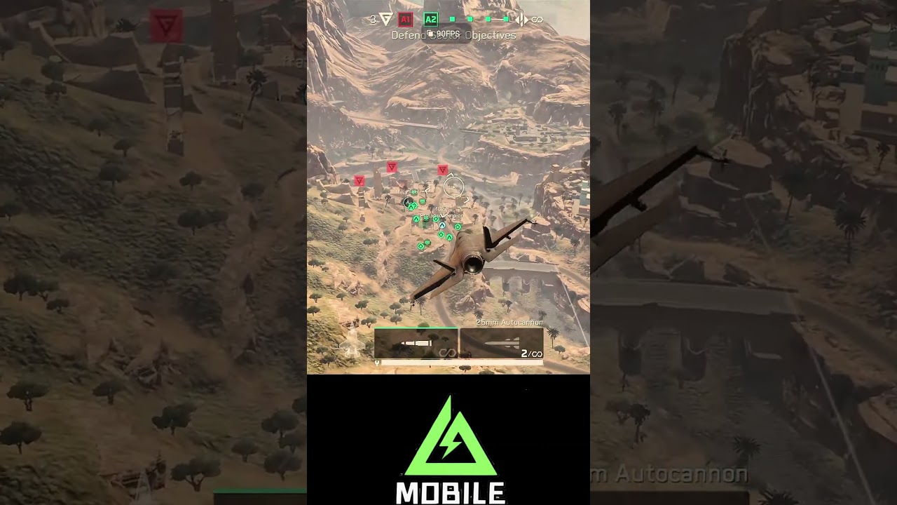 Jets are crazy in new season of Delta Force Mobile #shorts #deltaforce