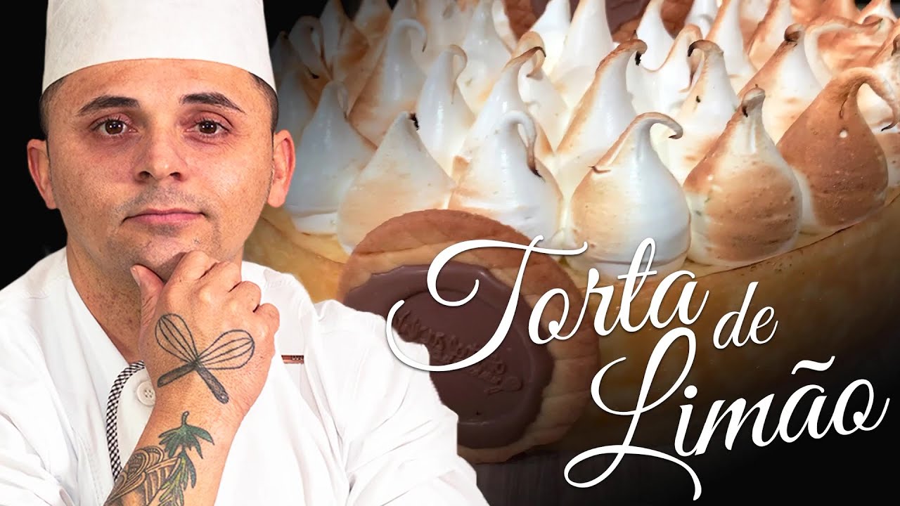 Torta de Lim&atilde;o - Tortas Finas - Vinicius Coutinho (Key lime pie)