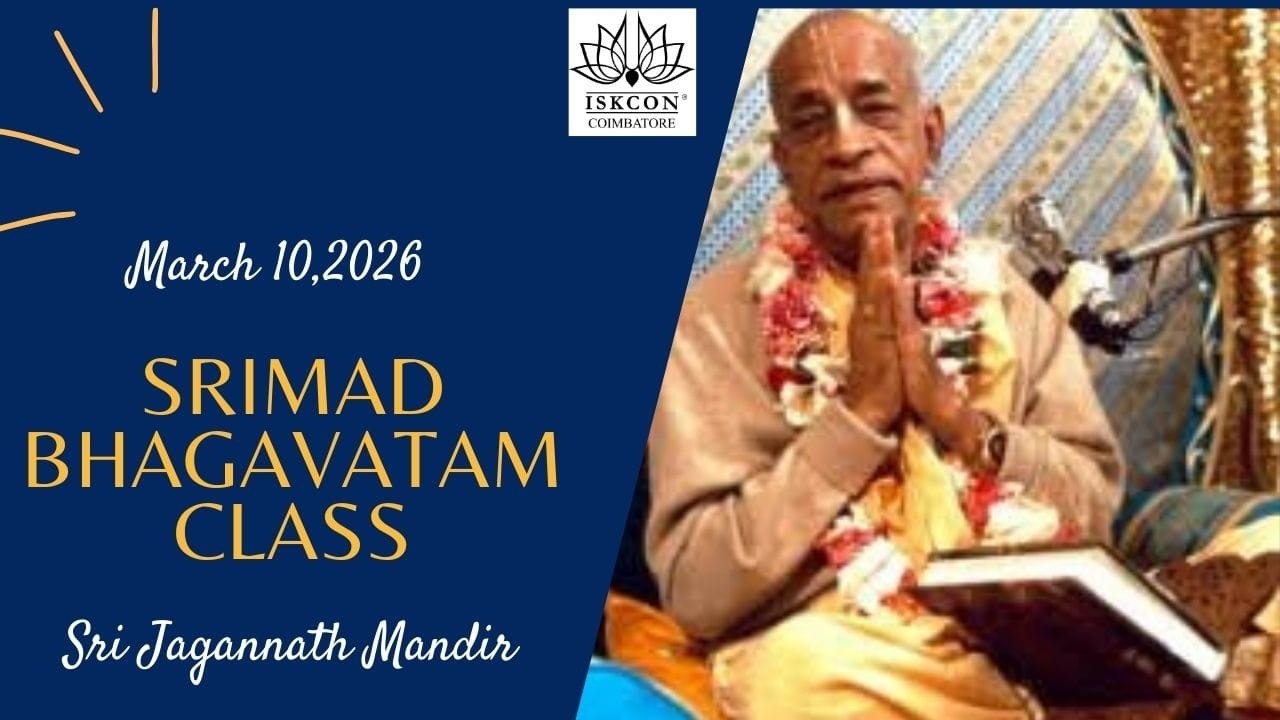 Srimad Bhagavatam Discourse 5.2.13 - H.G Srinivasa Hari Das - 10-03-2026