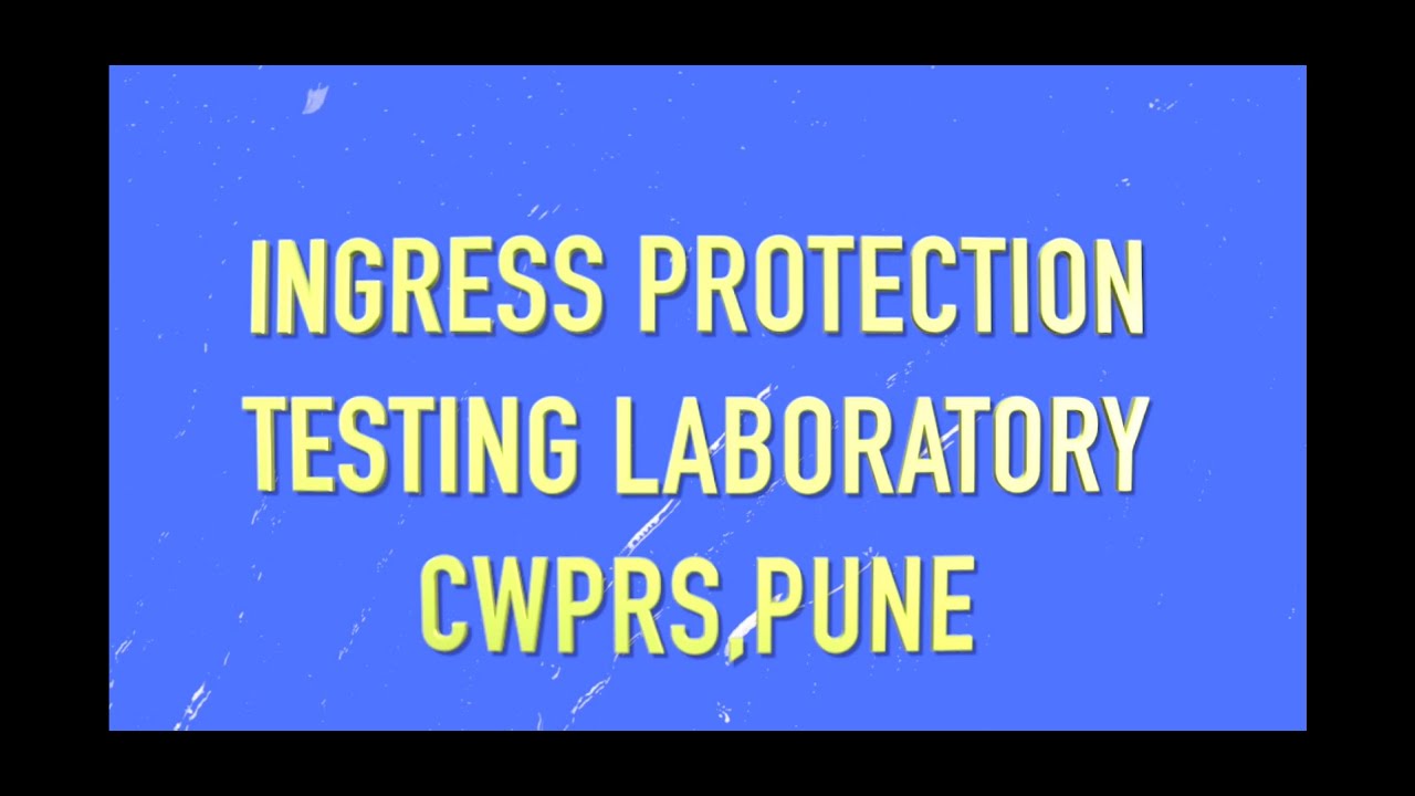 Inside CWPRS’s NABL-Accredited Ingress Protection (IP XX) Testing facility
