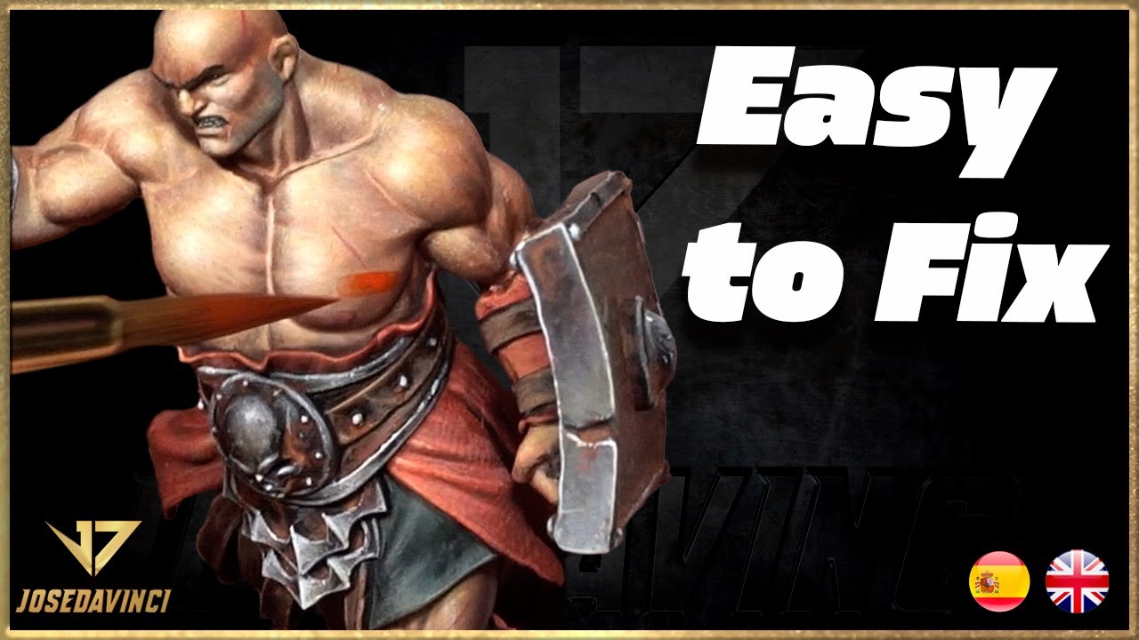 ¡Elimina manchas en tus miniaturas! Fixing Miniature Painting Mishaps
