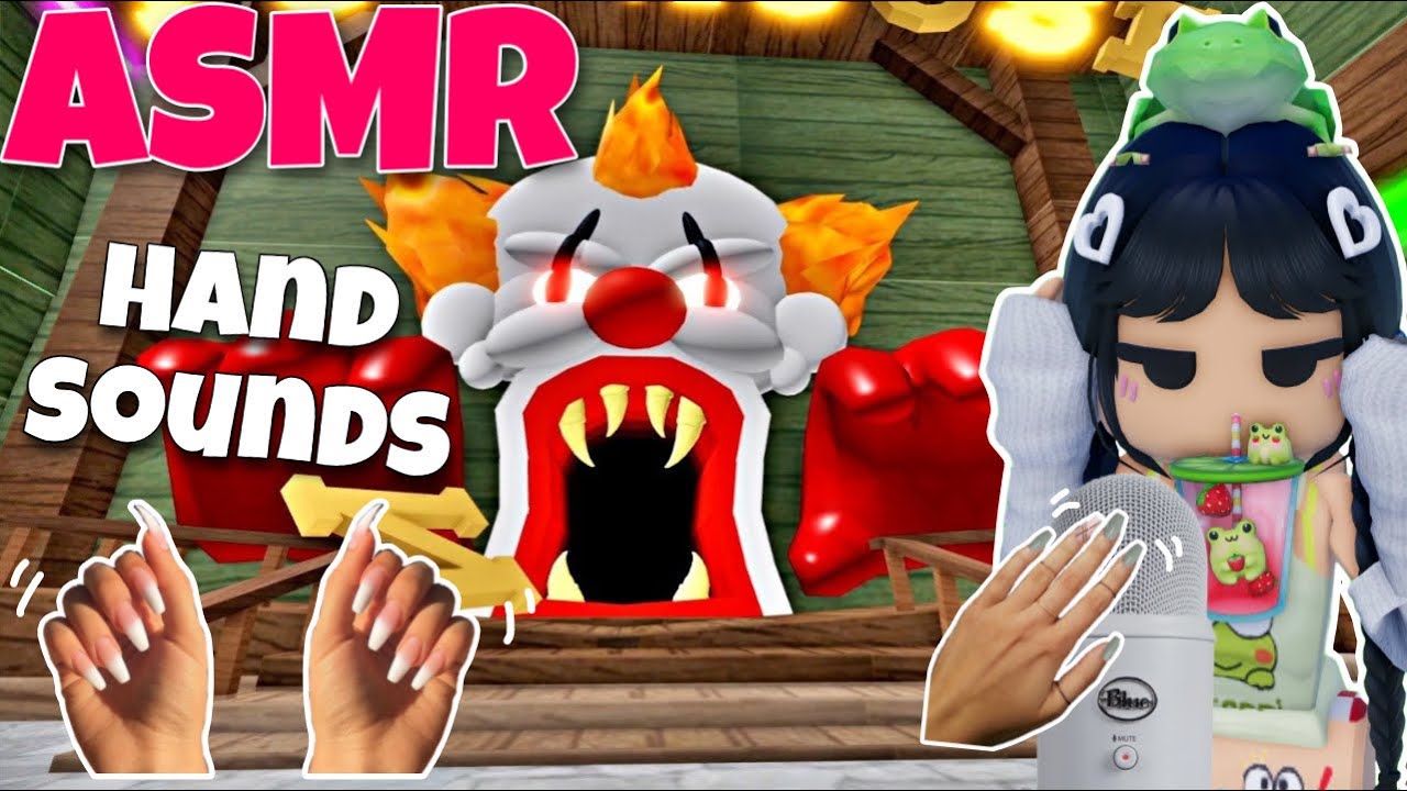 Roblox ASMR ~ carnival of terror! fast + aggressive hand sounds & finger fluttering 💤 (NO TALKING)