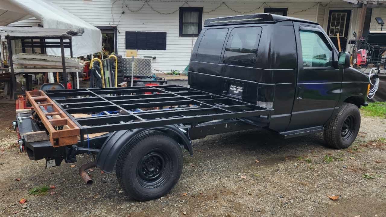 Van-Haulen Flat Bed Frame E350 F250 F150