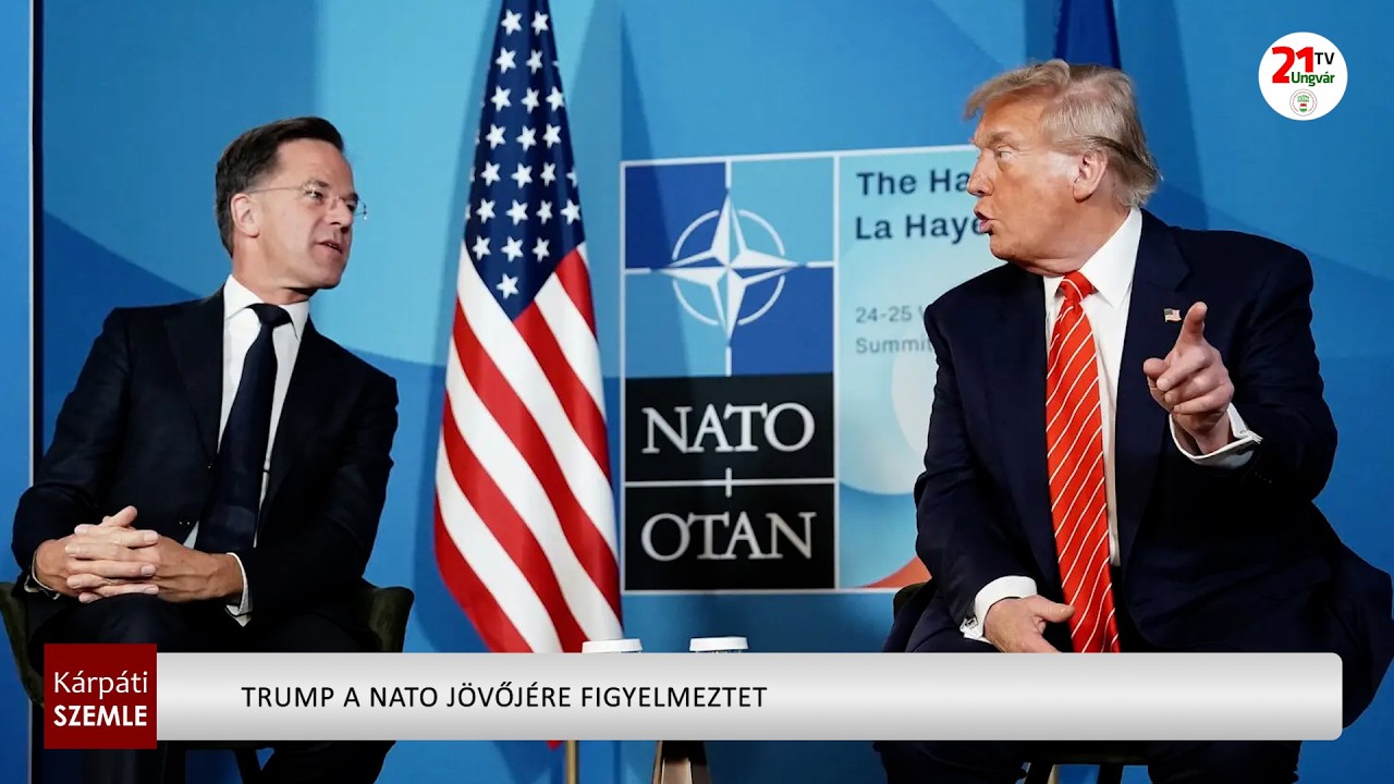 Trump a NATO jövőjére figyelmeztet