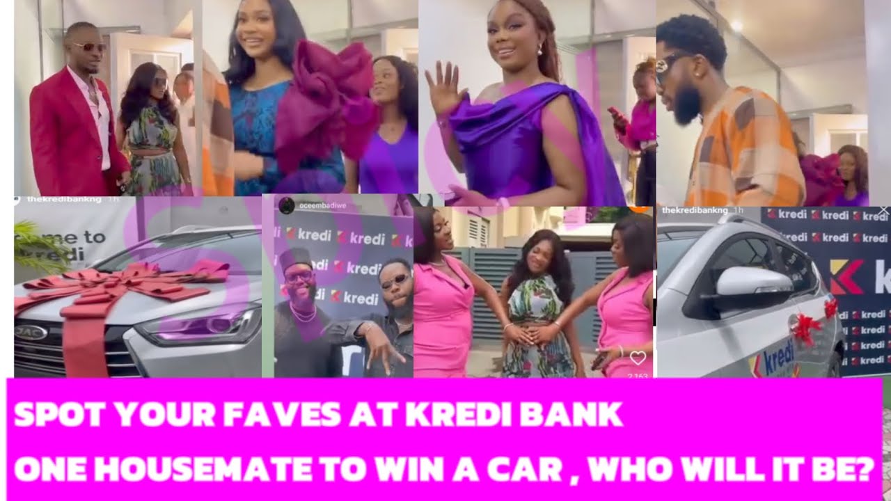 KELLY RAE, KASSIA, VICTORIA, ONYEKA, WANNI AT KREDI TO WIN A CAR PRIZE #bbnaijaseason9
