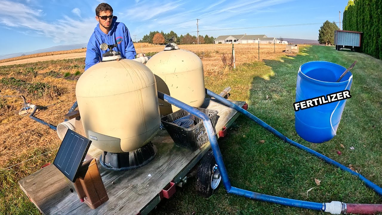 Fertilize Over 20,000 Berries Through Irrigation
