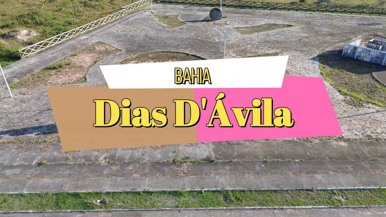 Sobrevoando com o Drone DJI a Cidade de Dias D'Ávila localizada no Estado da Bahia.