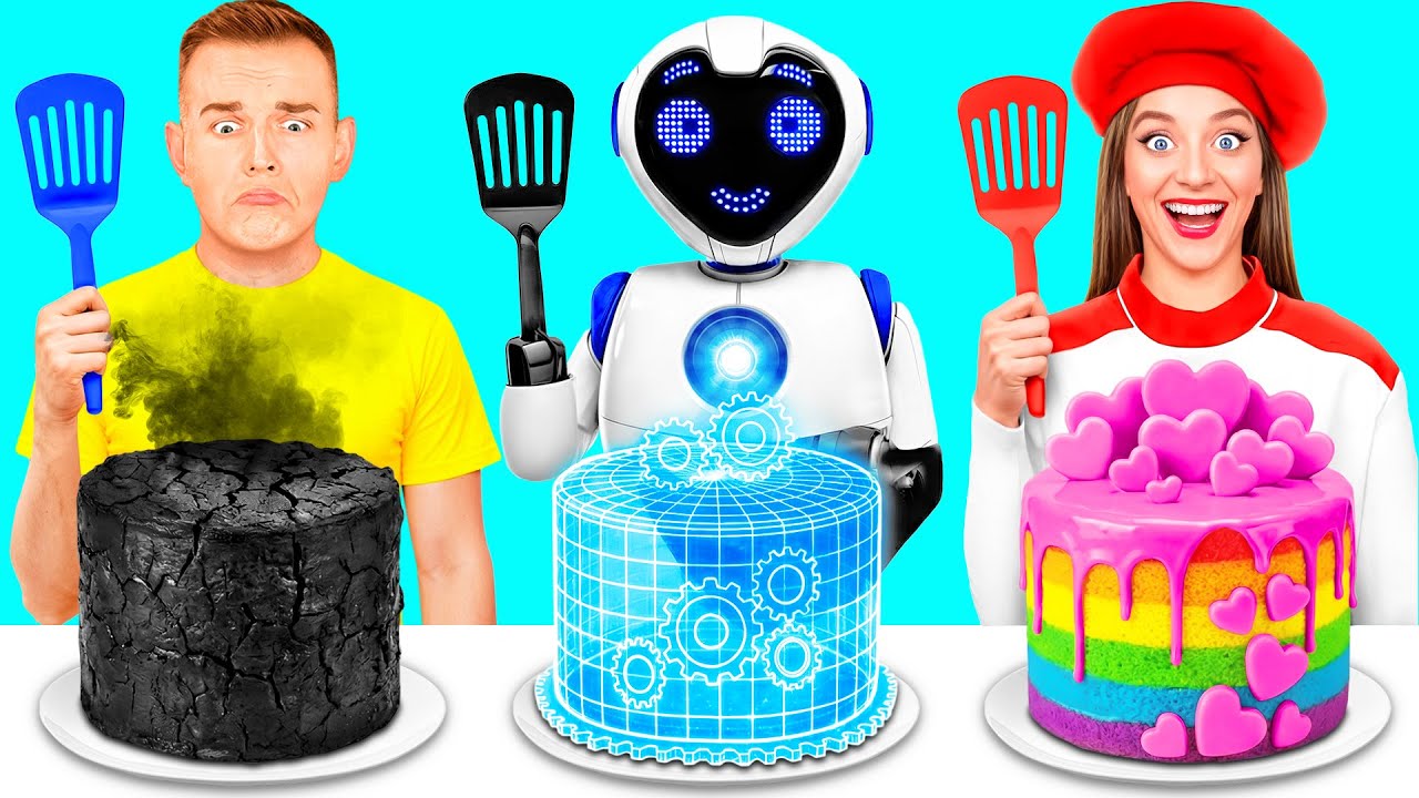 Кулинарный Челлендж: Я против Робота | Смешные Ситуации и Неудачи от Crazy DO