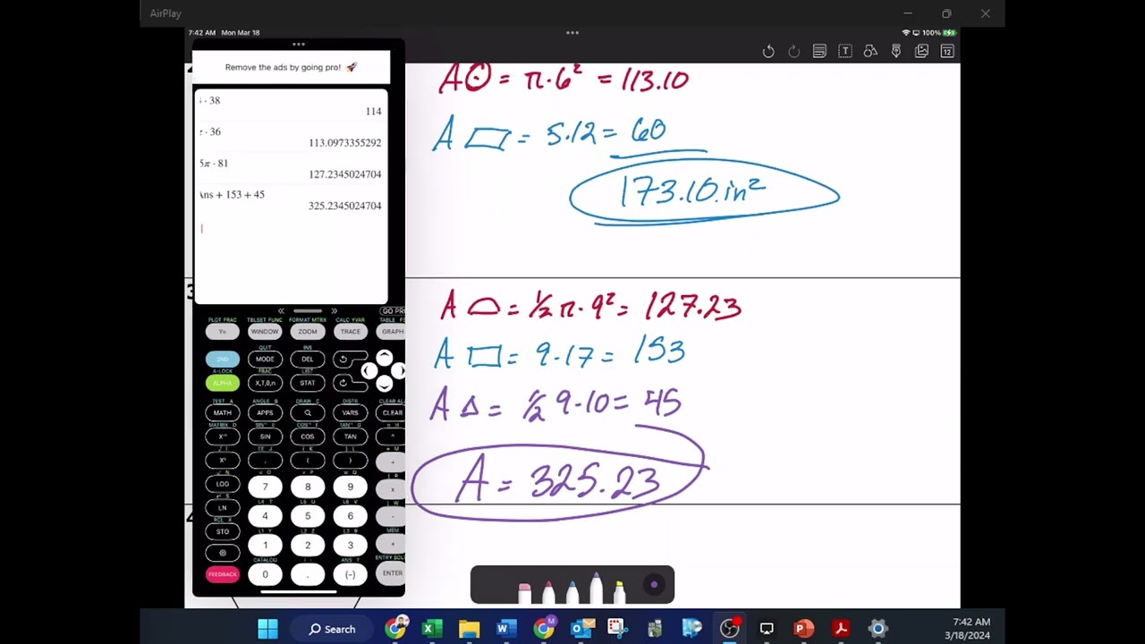 Geo - 11.3 - Areas of Composite Figures