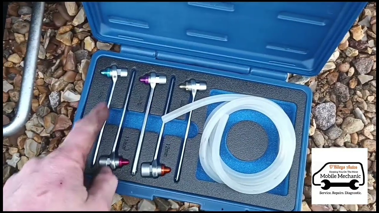 Brake Bleeding Made easy With Laser Tools