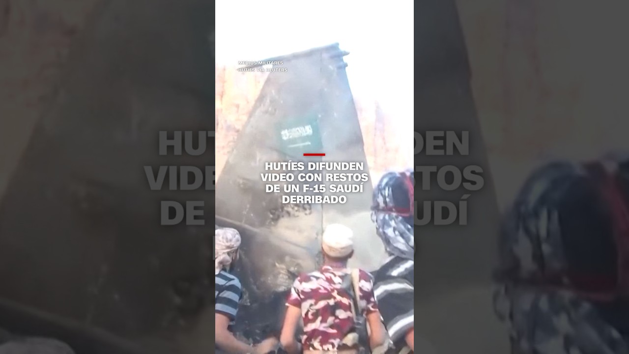 Хуситы опубликовали видео с обломками сбитого саудовского F-15