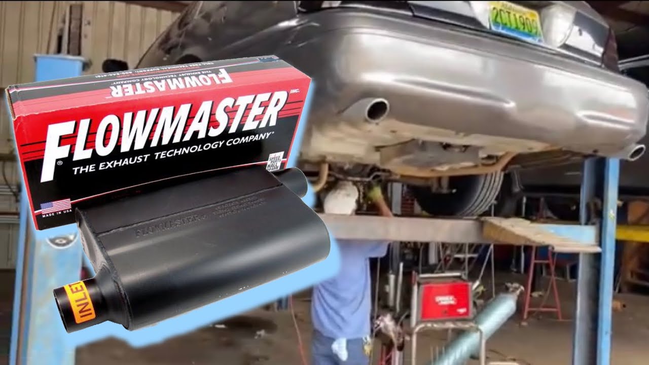 CROWN VIC P71 40 series FLOWMASTERS with mid cat delete MOD