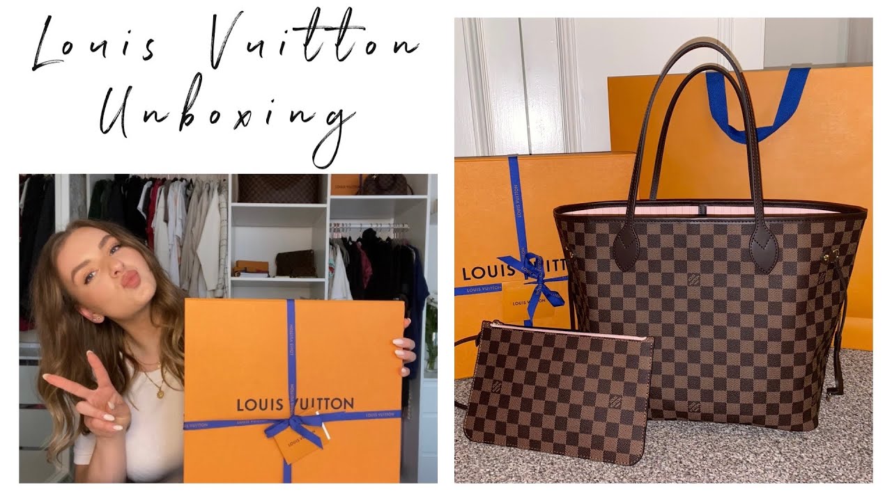 Louis Vuitton Neverfull MM Unboxing | Ze života v Anglii