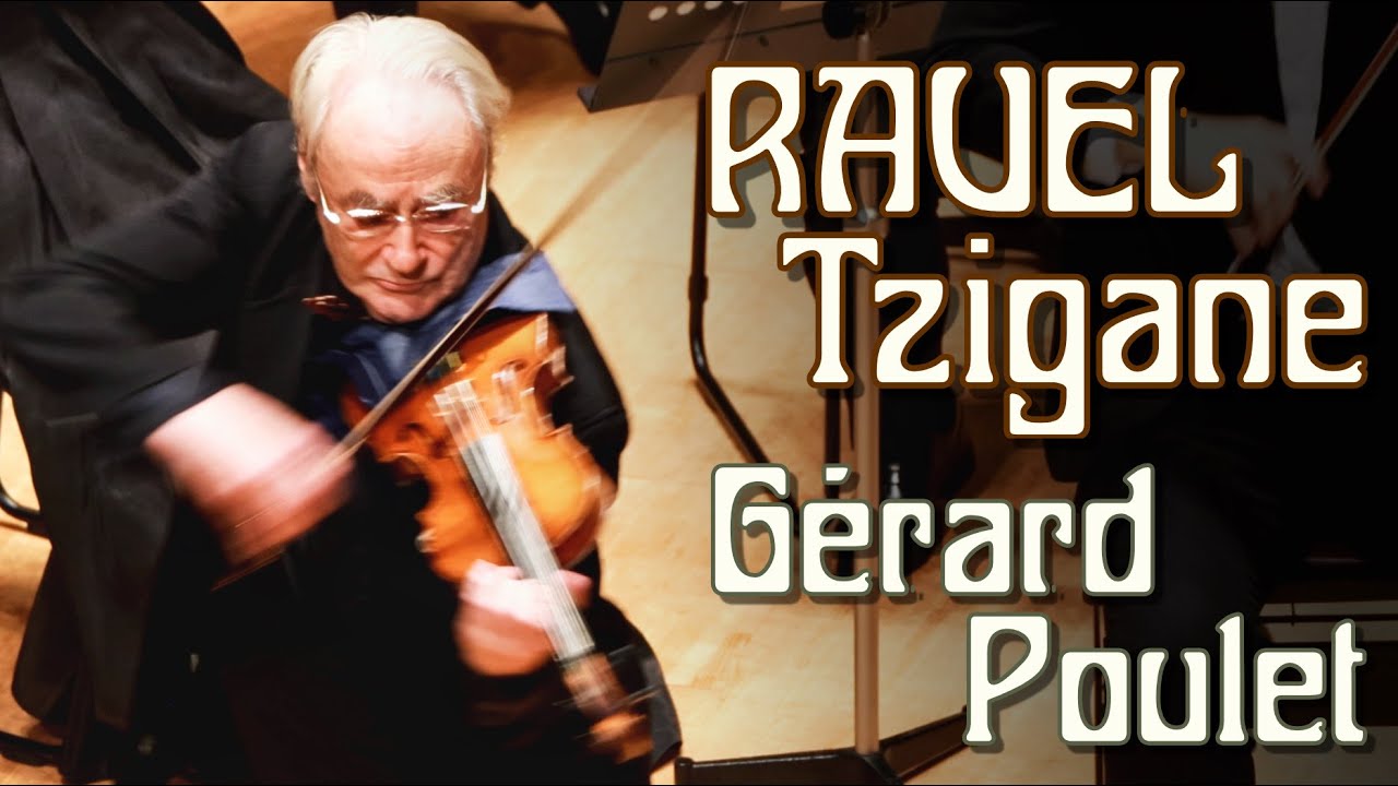 ラヴェル：ツィガーヌ Ravel Tzigane  Gérard Poulet, Sho Toyohira/Credo Symphony Orchestra