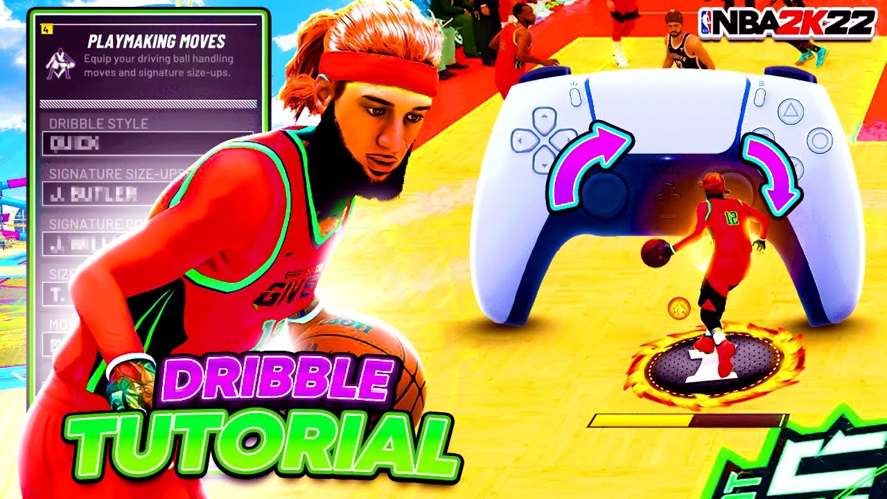 ELITE *DRIBBLE GAWD* TUTORIAL W/ HAND-CAM + THE BEST SIGNATURE MOVES! DRIBBLE SECRETS- NBA 2K22