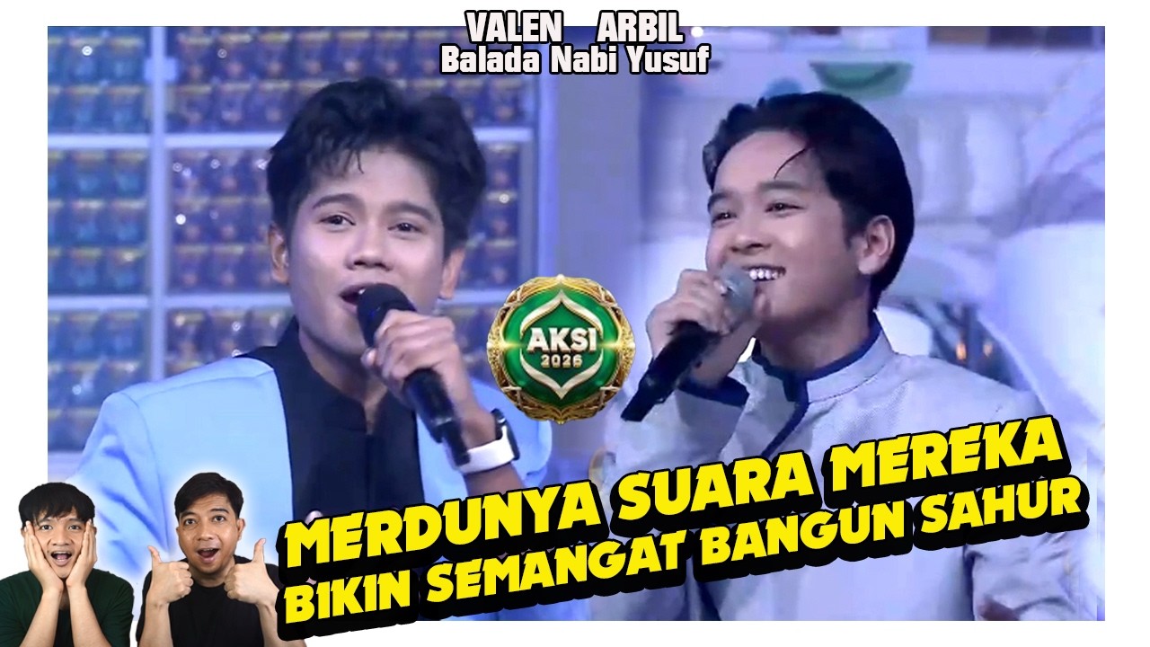 Ayo siap melek dibangun sahur sama Valen dan Arbil pake balada Nabi Yusuf