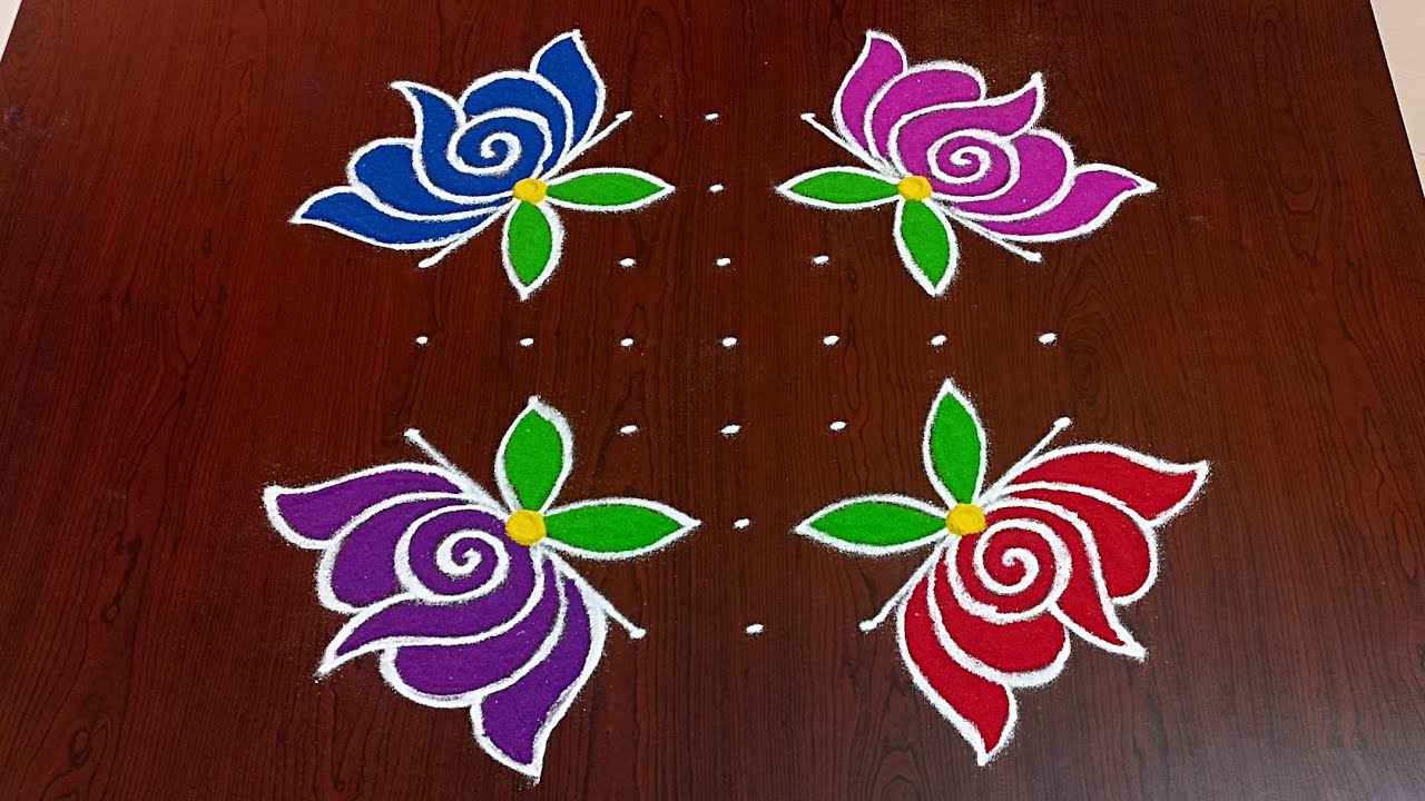 7×7dots beautiful sankranti chukkala muggulu🌷|easy sankranti rangoli|Pongal kolams#Rang Kaa Rangoli