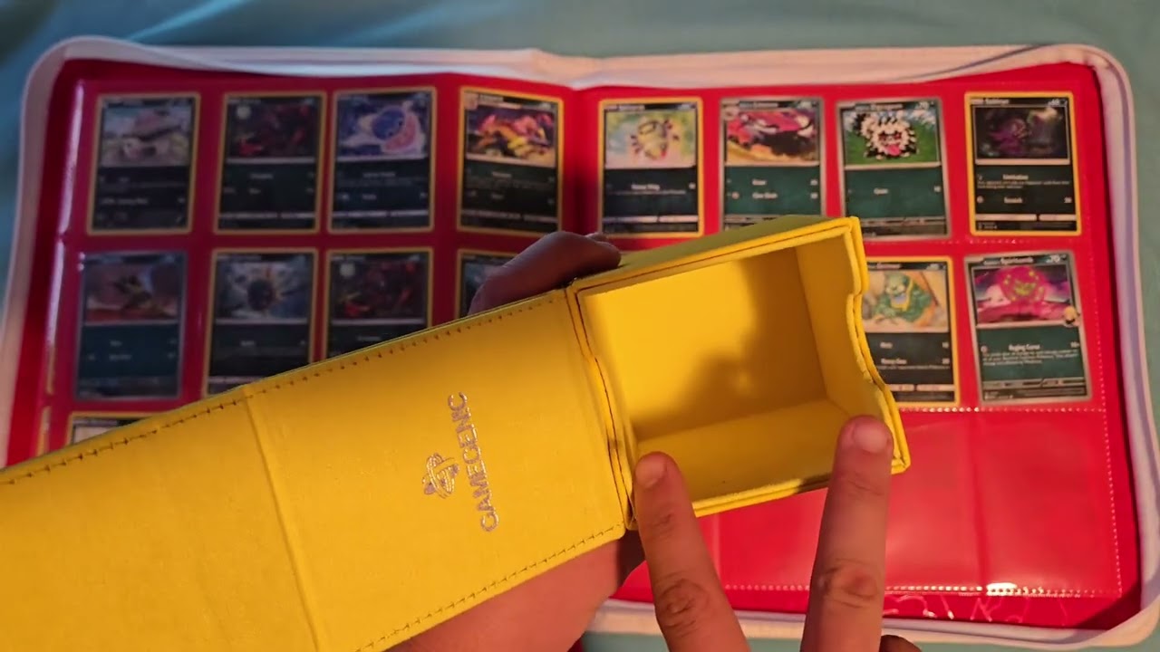 Organizing my collection of Pokémon cards 