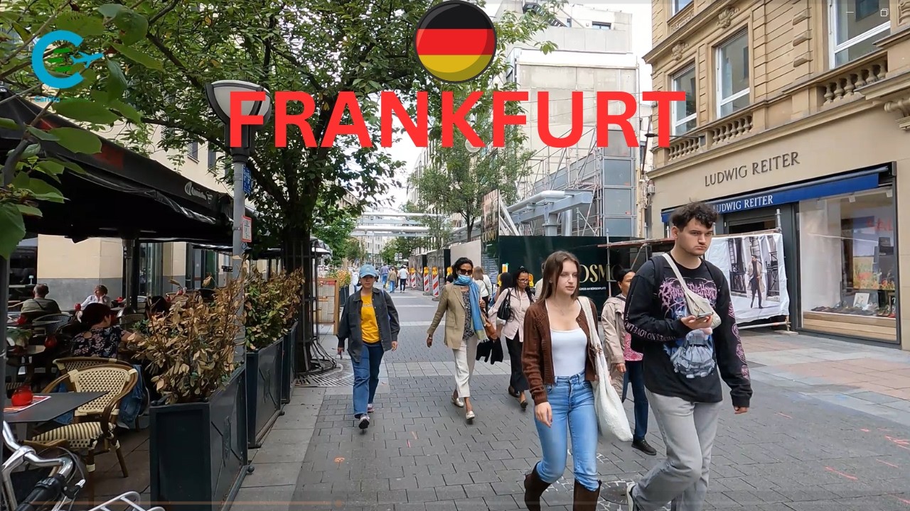 Schiller Street Walking Tour in Frankfurt, Germany