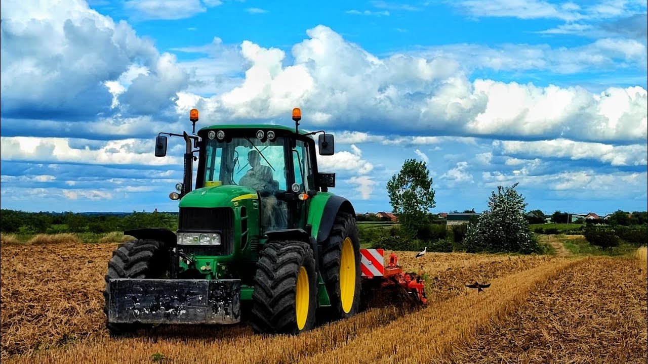 Sjetva Zelene Gnojidbe | John Deere 7530 i Ziegler