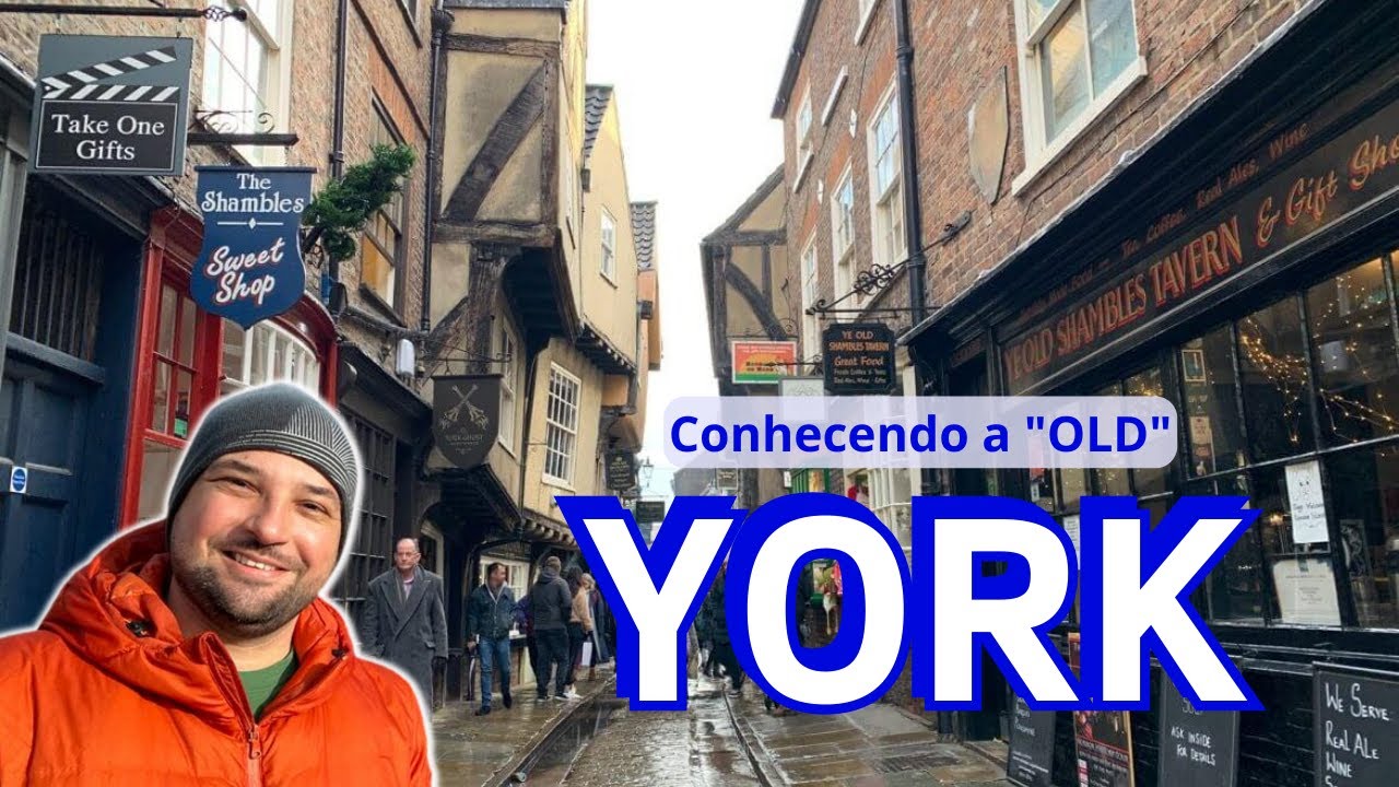 O que fazer em YORK? | Conheça essa bela cidade medieval no norte da INGLATERRA | Viaja Rafa