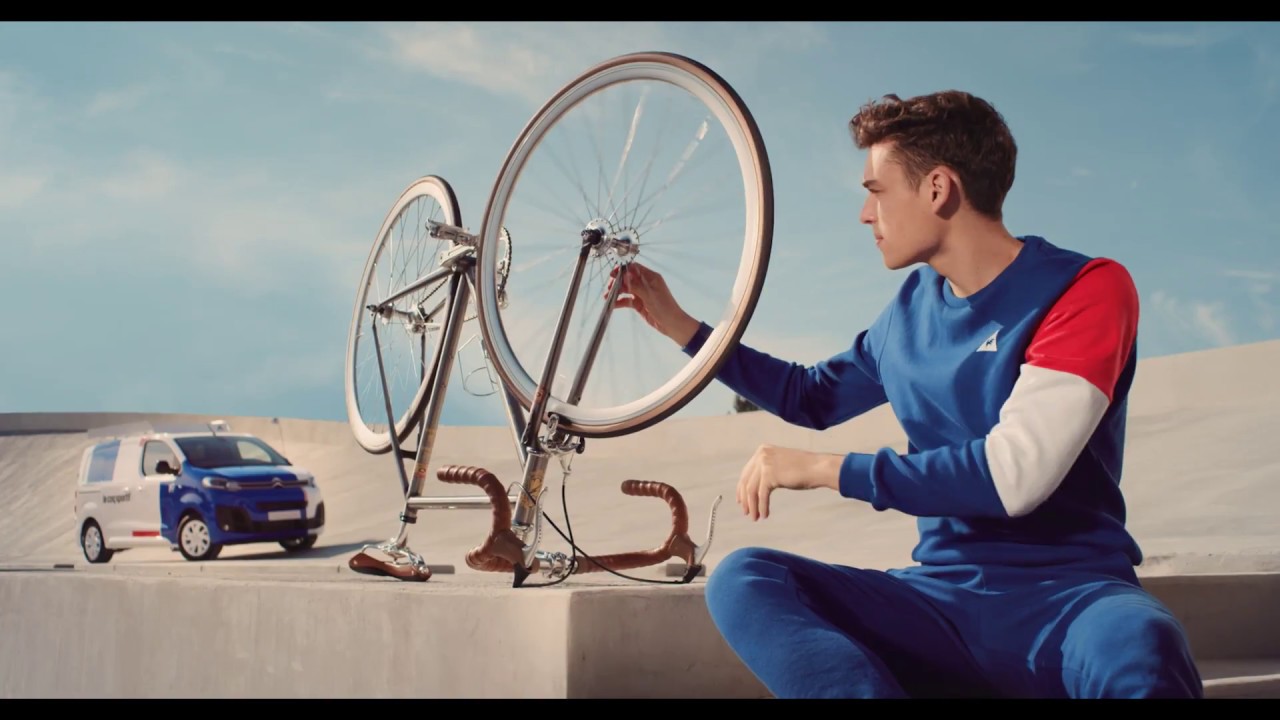Citroen Jumpy в стиле Le Coq Sportif