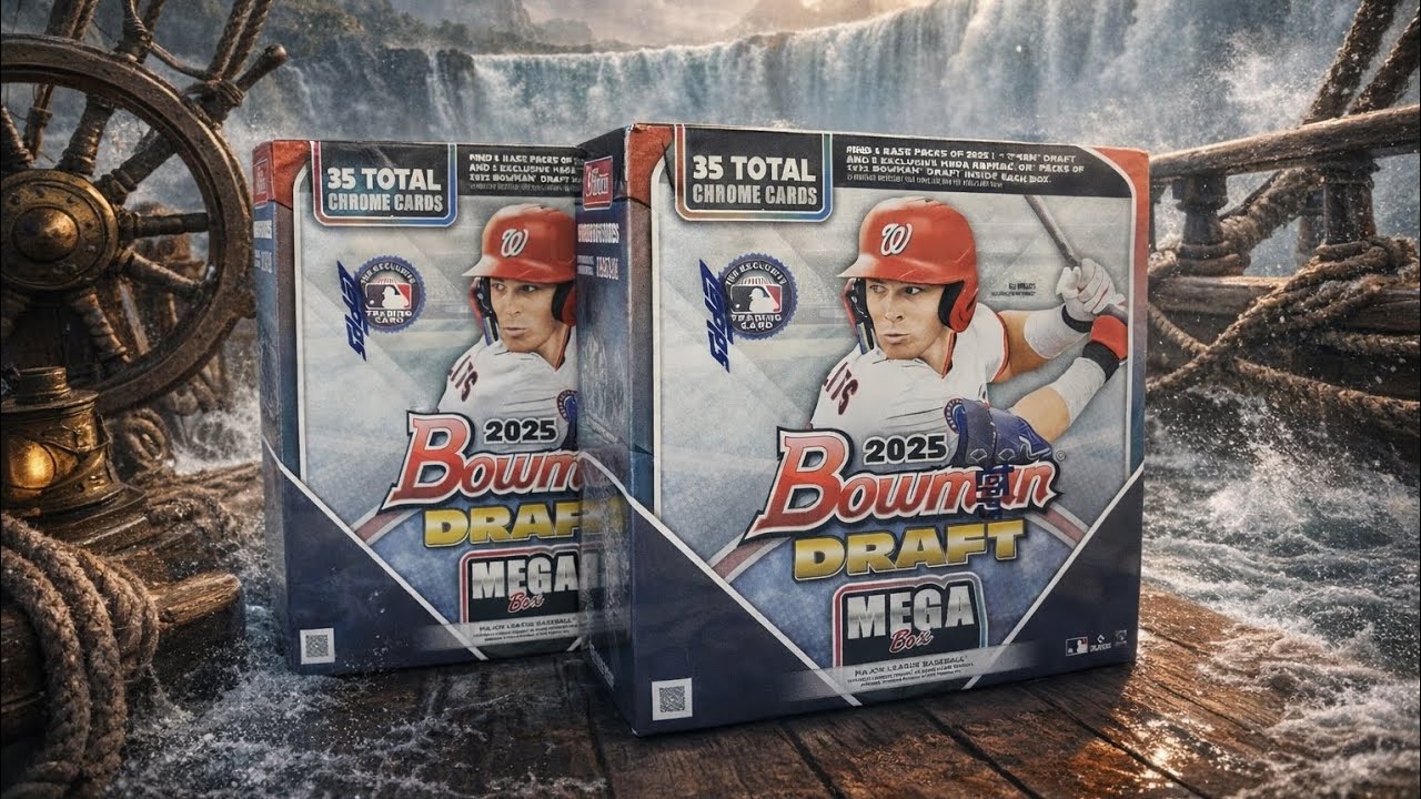 🚢⚓️ CAN WE RIGHT THIS SHIP 🚢⚓️??? 2025 BOWMAN DRAFT MEGA BOXES (X2)!!!🔥🔥🔥 