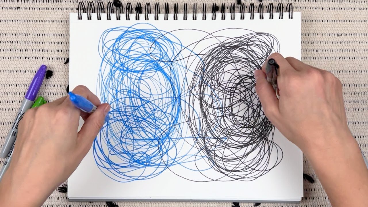 Bilateral Drawing: A Guided Meditation for Relaxation & Anxiety Relief