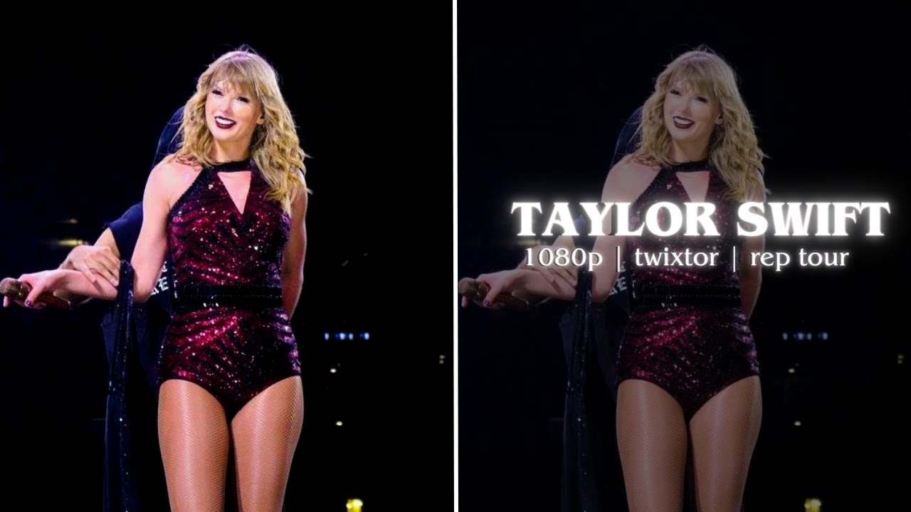 Taylor Swift (reputation tour) twixtor scene pack