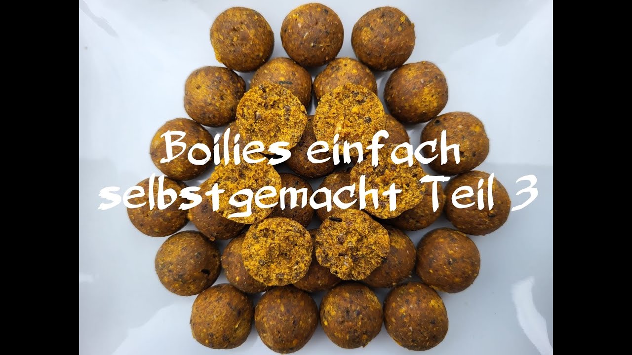 Boilies einfach selbstgamacht Teil 3