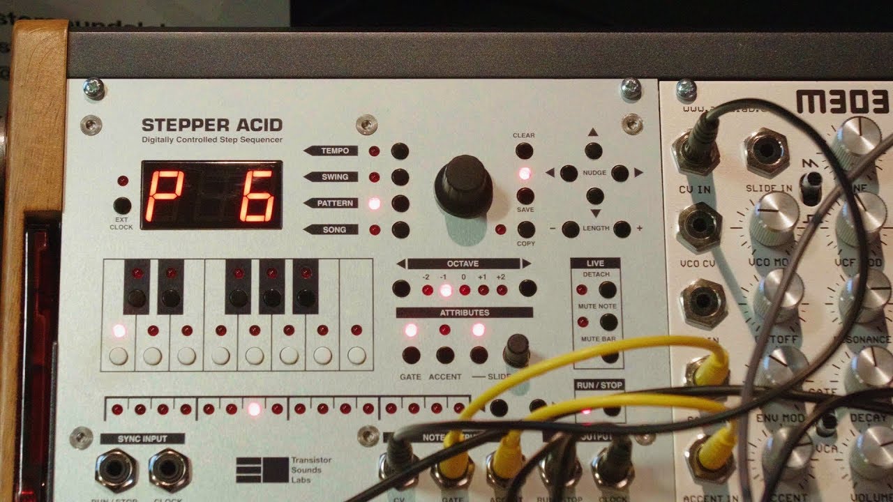 Transistor Sound Labs - Stepper Acid & Stepper Drum - SynthFest UK 2019
