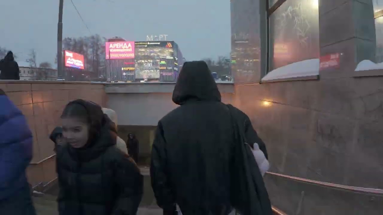 Новый год в Москве. Снежный коллапс. Пробежка по сугробам