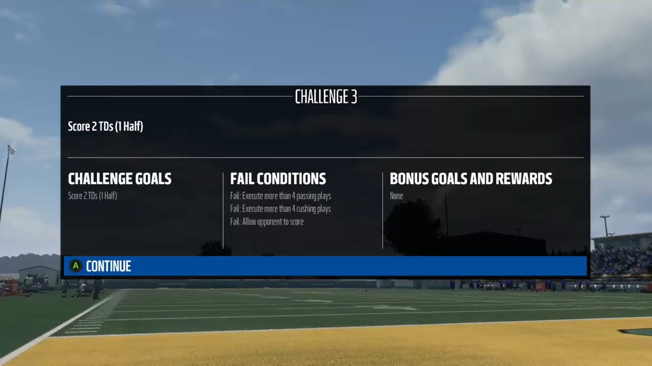 Madden 18 Ultimate Team Week 18 Heroic Boss Battle Challenge 3 Score 2 TDs in  4 Pass 4 Rush Attempt