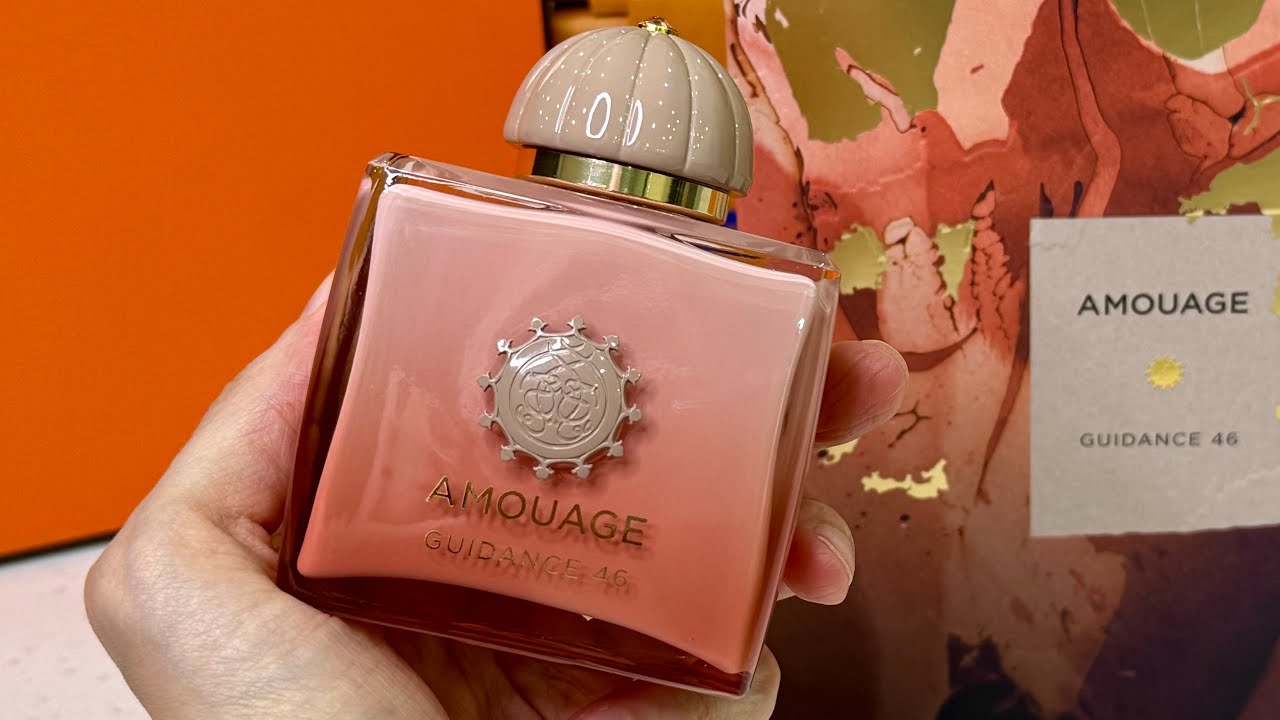 ASMR Perfume Sounds | Amouage Guidance 46 | Satisfying Sprays & Bottle Sounds 