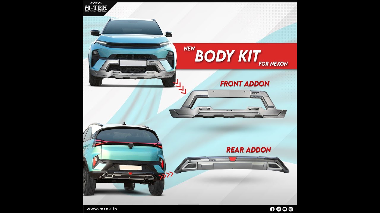 Unboxing : M-TEK Body Kit for Nexon Facelift 2023