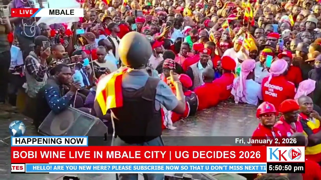 E.C left shocked after Bobi Wine's second SPEECH in Mbale