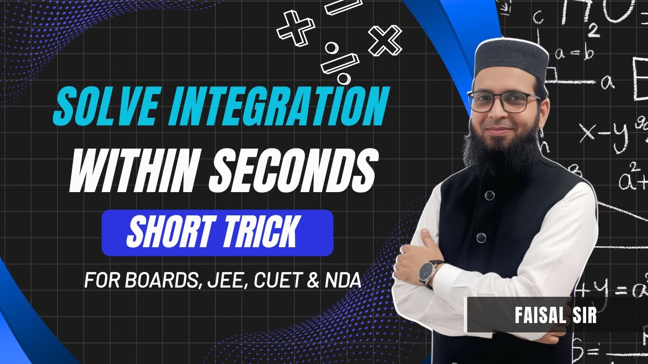 Stop Doing Long Integration Steps | Shortcut Method for Board and Competitive Exams |JEE, CUET & NDA