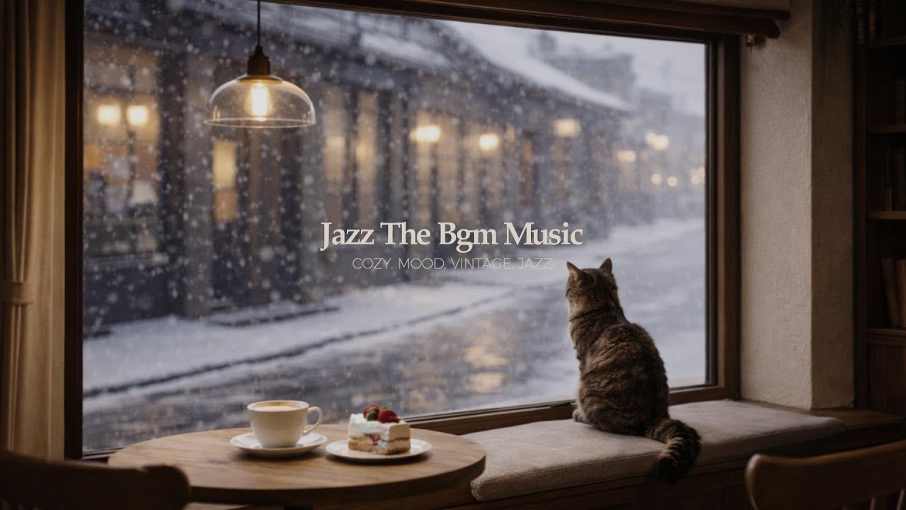 [𝐏𝐥𝐚𝐲𝐥𝐢𝐬𝐭]  카페 창가에 앉아 듣는 따뜻한 재즈 BGM｜Warm Jazz by the Café Window🖤