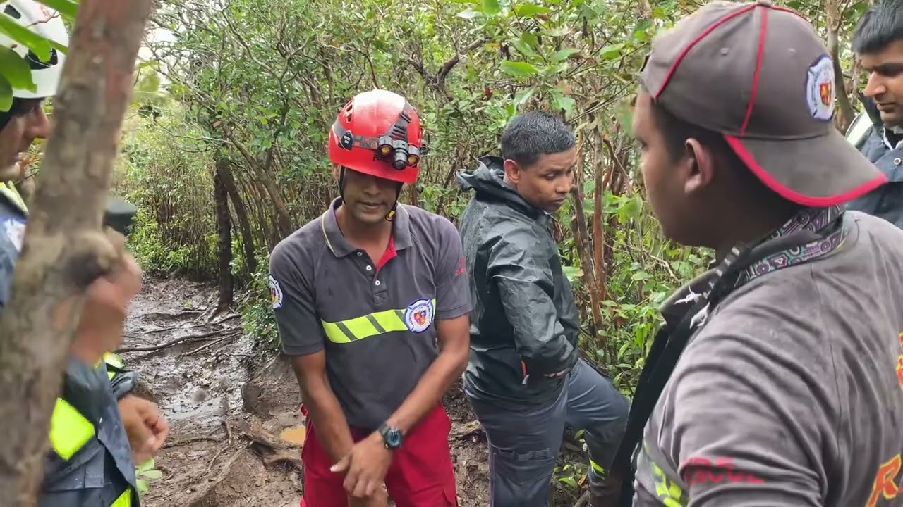 Rescue by SOD team Coromandel Mauritius