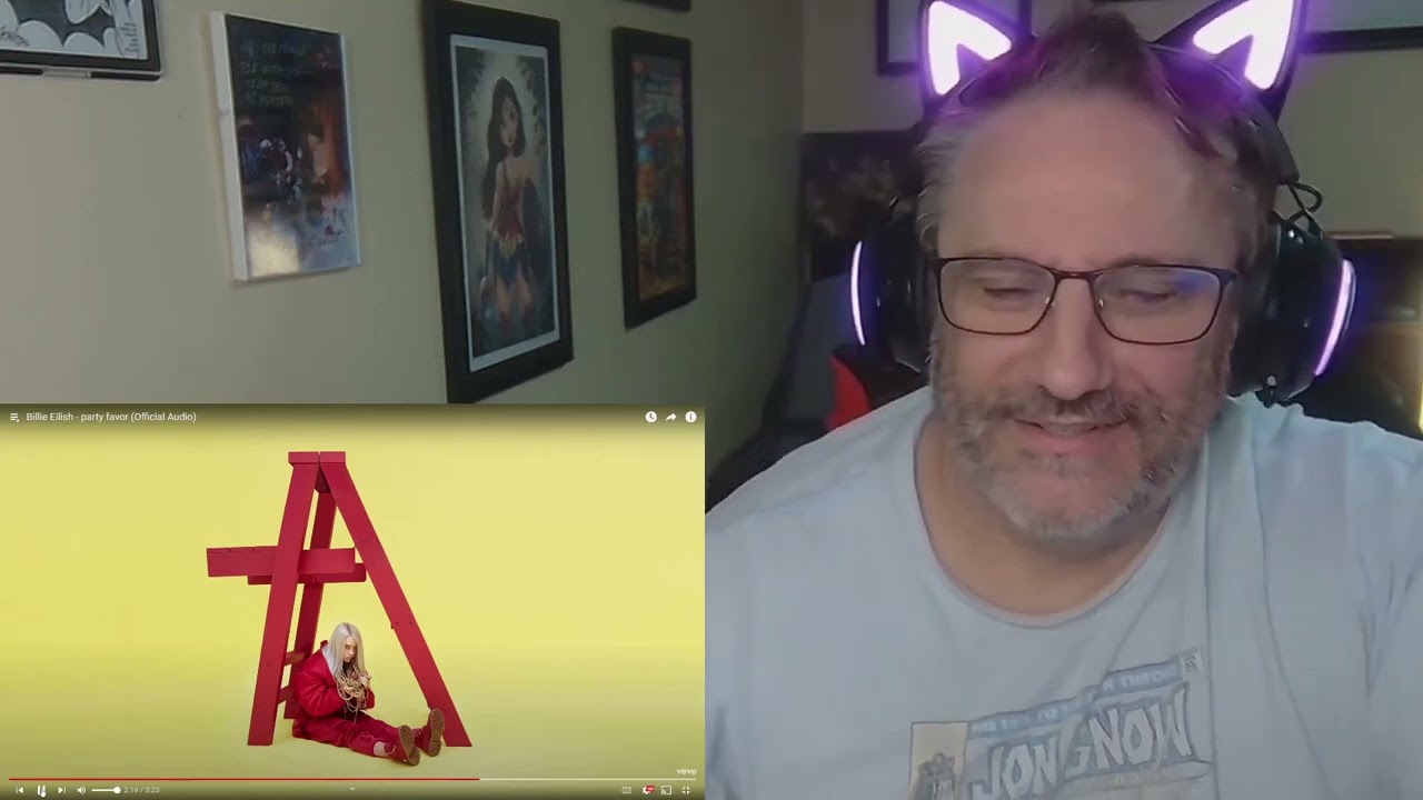 Billie Eilish party favor Reaction