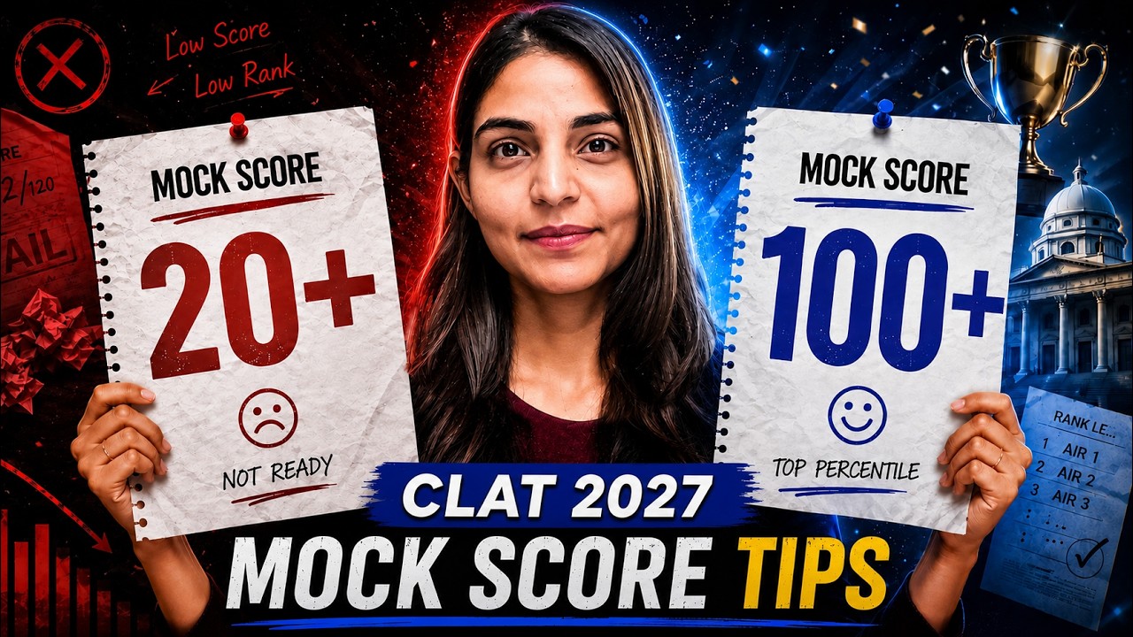 CLAT Mock Analysis: Why Your Score Isn't Improving - And How to Fix It
