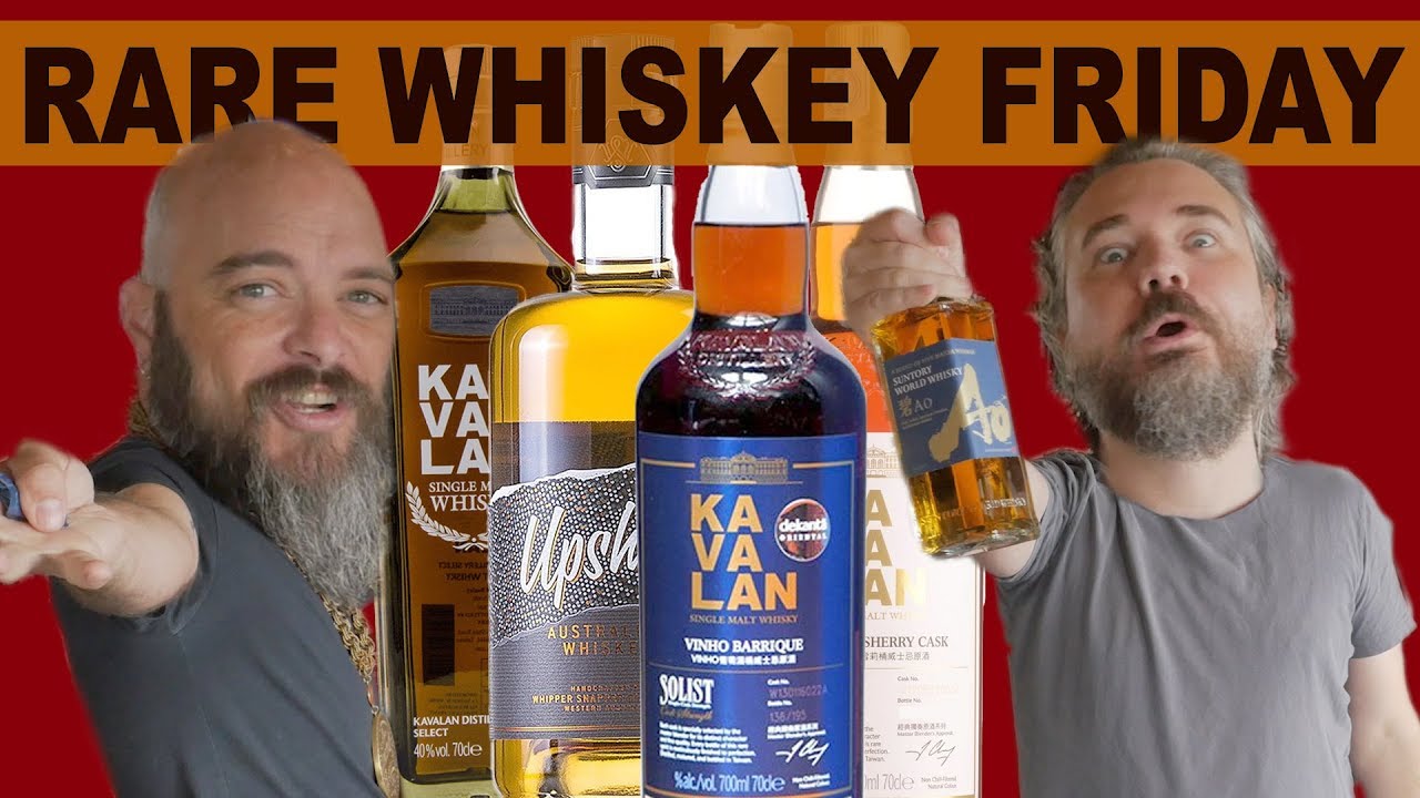Rare Whiskey Friday!  Kavalan Edition.