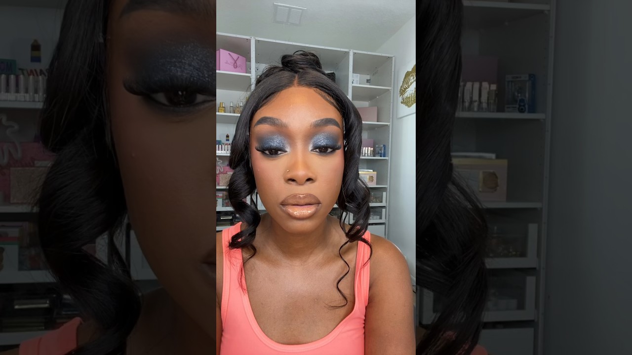 NYE makeup look