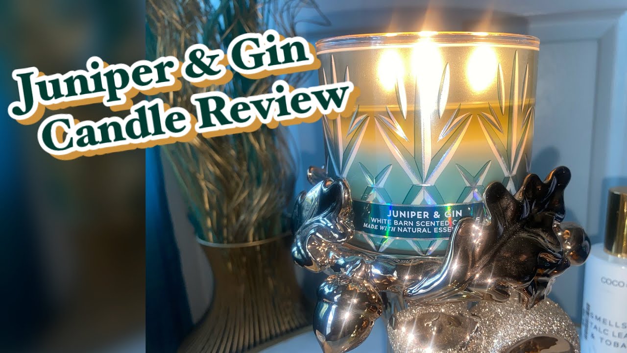 Juniper and Gin Candle Review